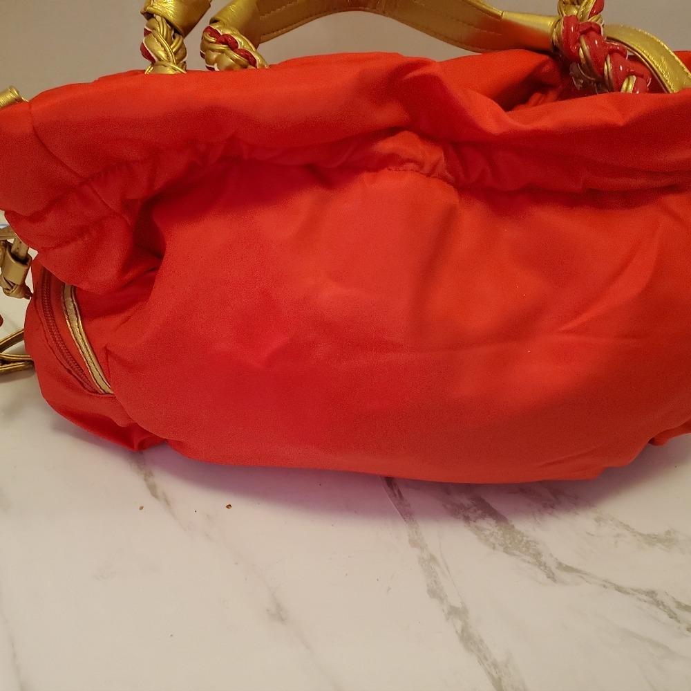 Red Valencia Shoulder Bag - Picture 8 of 12